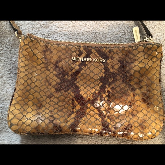 Michael Kors Snakeskin Crossbody - Picture 2 of 6